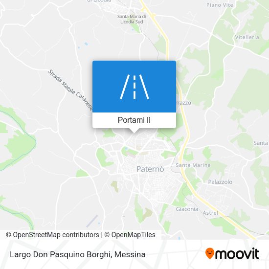 Mappa Largo Don Pasquino Borghi