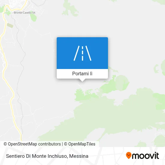 Mappa Sentiero Di Monte Inchiuso