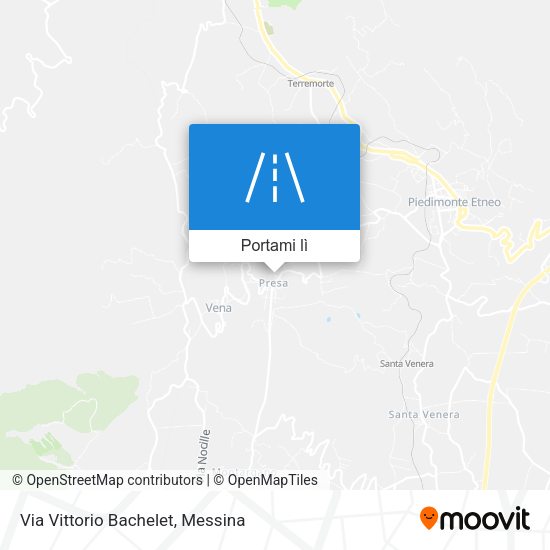 Mappa Via Vittorio Bachelet