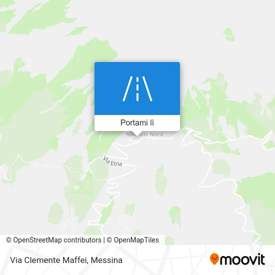 Mappa Via Clemente Maffei
