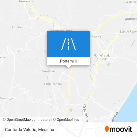 Mappa Contrada Valerio