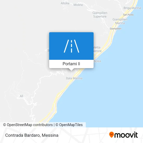 Mappa Contrada Bardaro