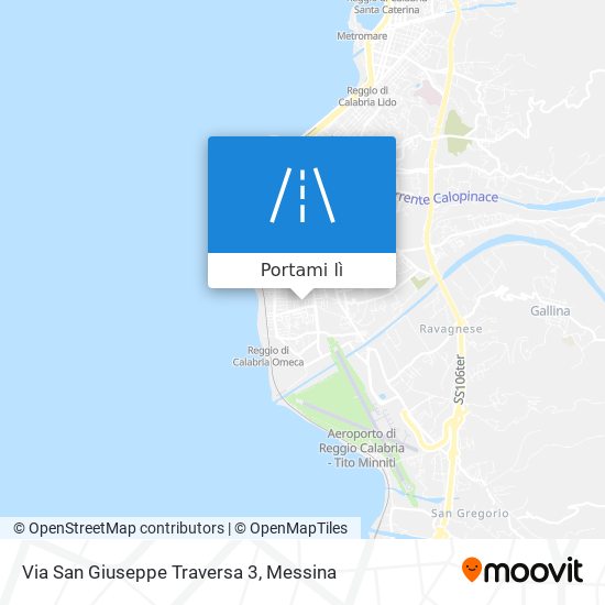 Mappa Via San Giuseppe Traversa 3
