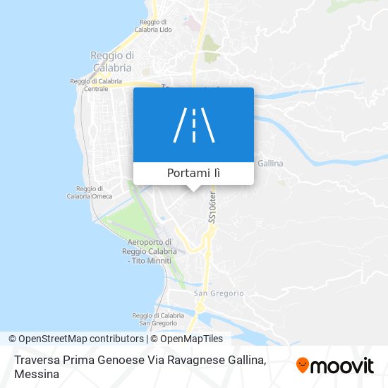 Mappa Traversa Prima Genoese Via Ravagnese Gallina