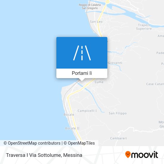 Mappa Traversa I Via Sottolume