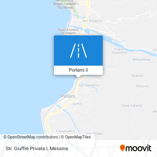 Mappa Str. Giuffrè Privata I