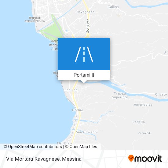 Mappa Via Mortara Ravagnese