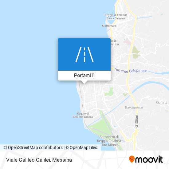 Mappa Viale Galileo Galilei