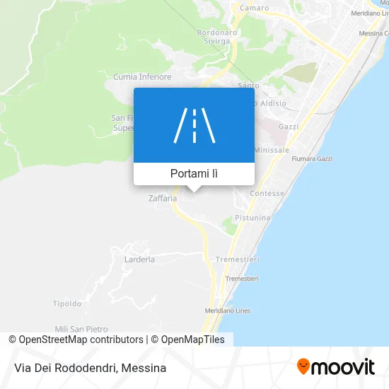 Mappa Via Dei Rododendri