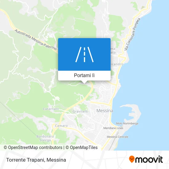 Mappa Torrente Trapani