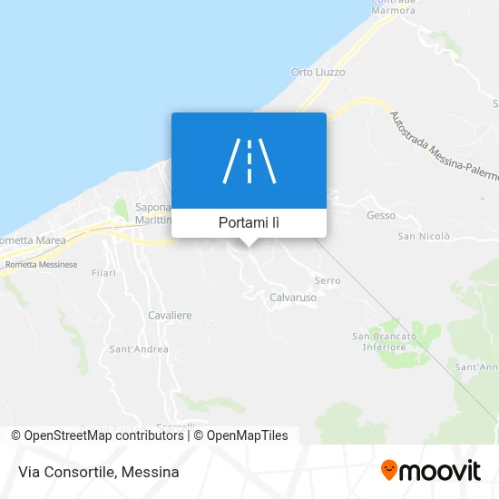 Mappa Via Consortile