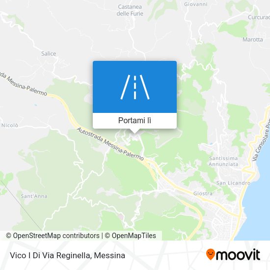 Mappa Vico I Di Via Reginella