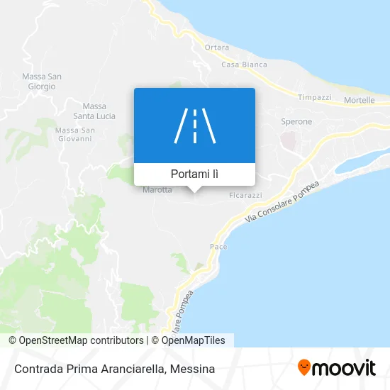 Mappa Contrada Prima Aranciarella