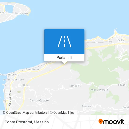 Mappa Ponte Prestami