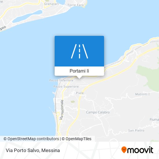 Mappa Via Porto Salvo