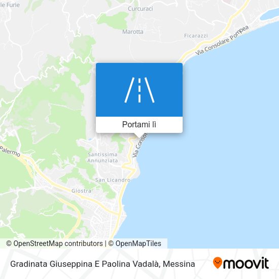 Mappa Gradinata Giuseppina E Paolina Vadalà