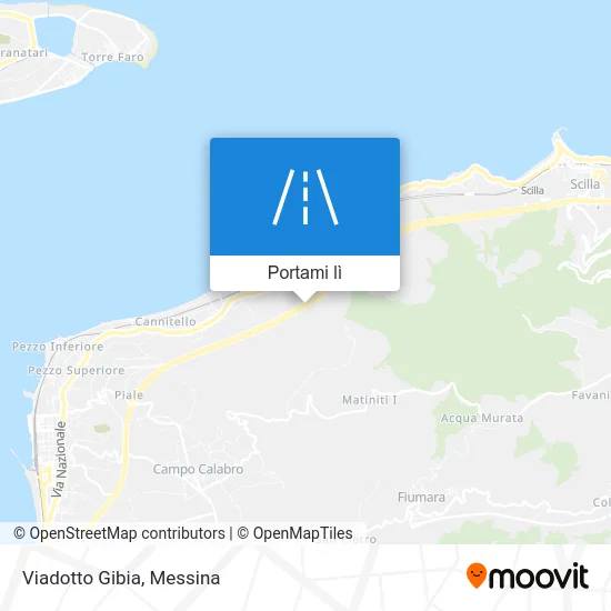 Mappa Viadotto Gibia