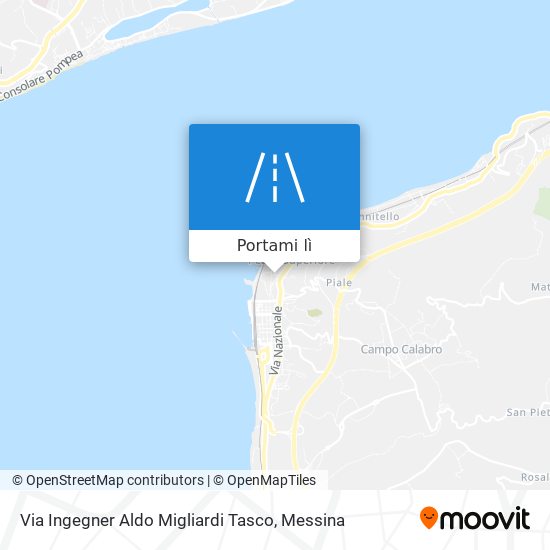 Mappa Via Ingegner Aldo Migliardi Tasco