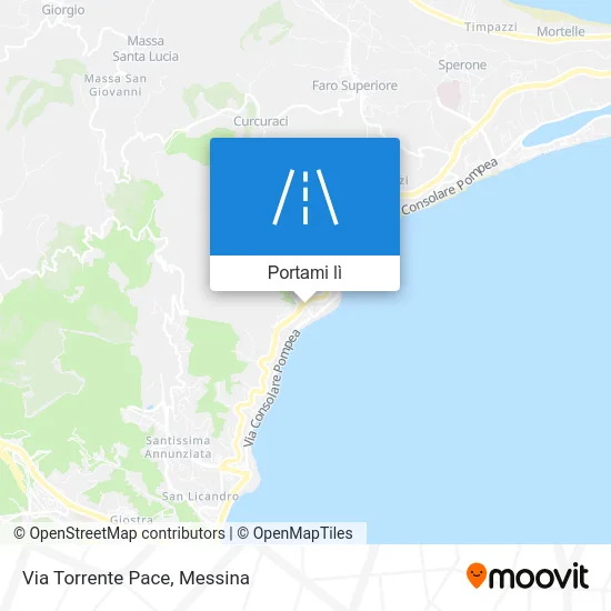 Mappa Via Torrente Pace