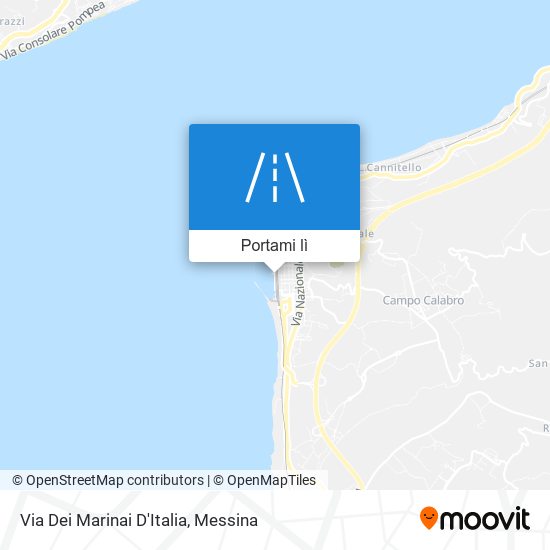 Mappa Via Dei Marinai D'Italia