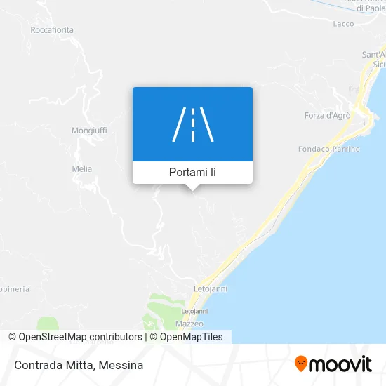 Mappa Contrada Mitta