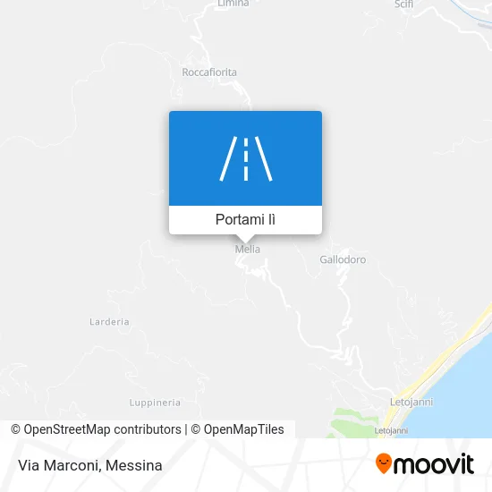 Mappa Via Marconi