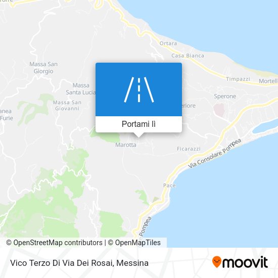 Mappa Vico Terzo Di Via Dei Rosai