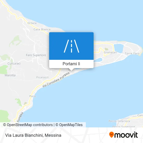 Mappa Via Laura Bianchini