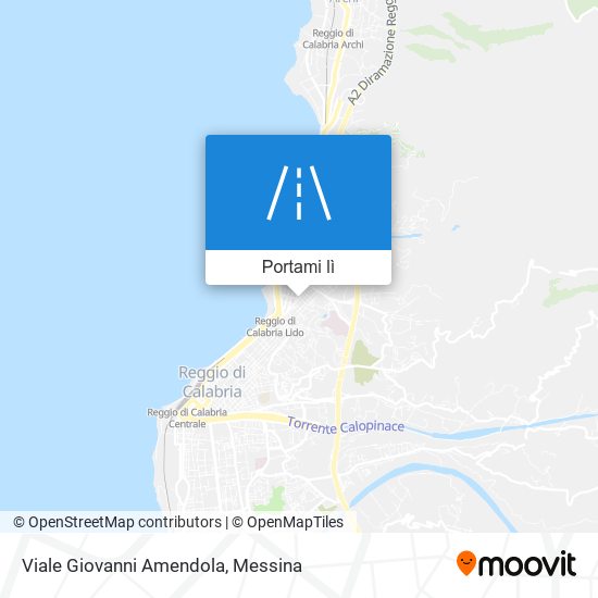 Mappa Viale Giovanni Amendola