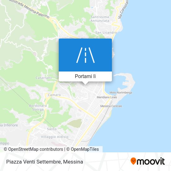 Mappa Piazza Venti Settembre
