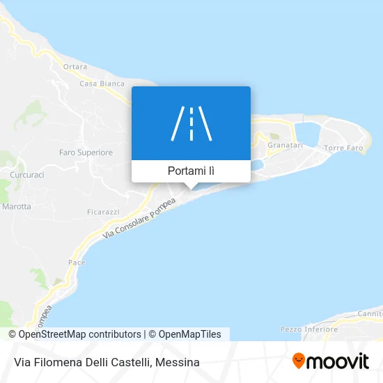 Mappa Via Filomena Delli Castelli