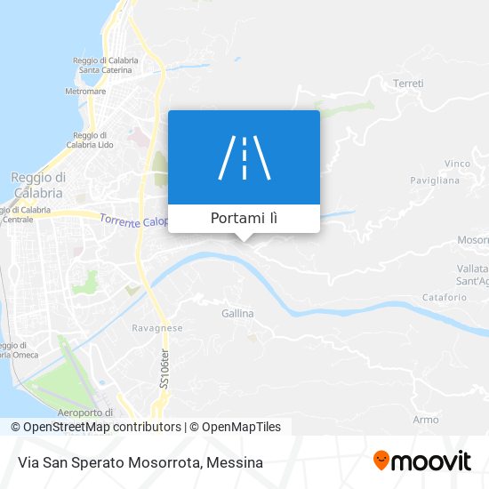 Mappa Via San Sperato Mosorrota