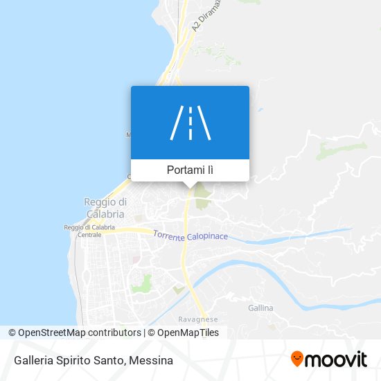 Mappa Galleria Spirito Santo
