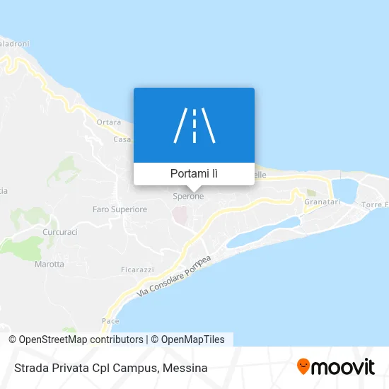 Mappa Strada Privata Cpl Campus