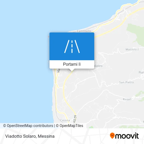 Mappa Viadotto Solaro