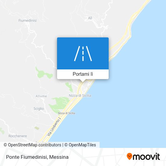 Mappa Ponte Fiumedinisi
