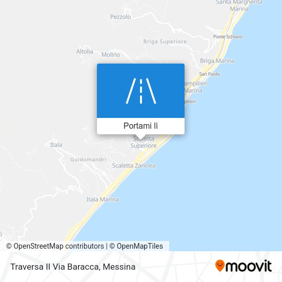 Mappa Traversa II Via Baracca