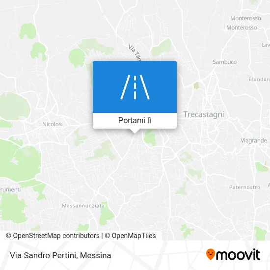 Mappa Via Sandro Pertini