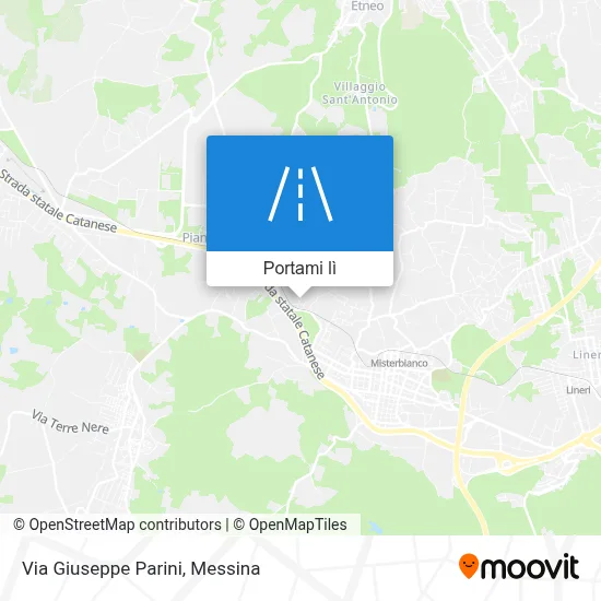 Mappa Via Giuseppe Parini