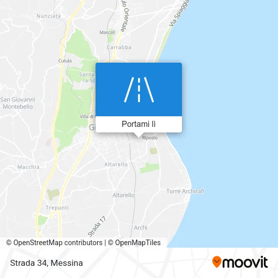 Mappa Strada 34