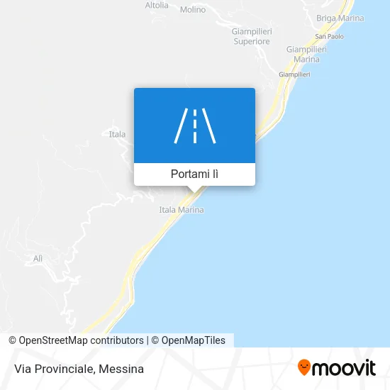 Mappa Via Provinciale