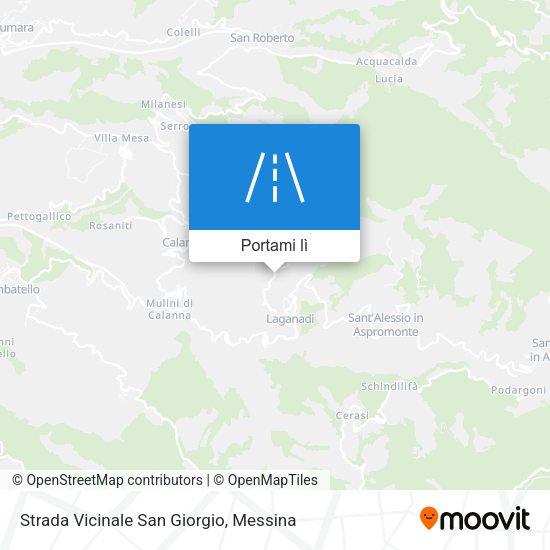 Mappa Strada Vicinale San Giorgio
