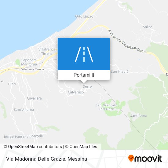 Mappa Via Madonna Delle Grazie