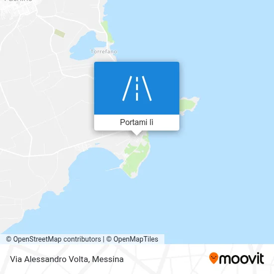 Mappa Via Alessandro Volta