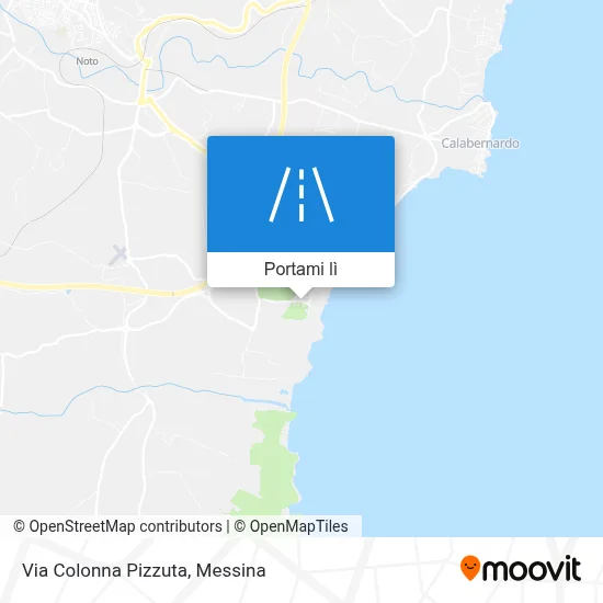 Mappa Via Colonna Pizzuta