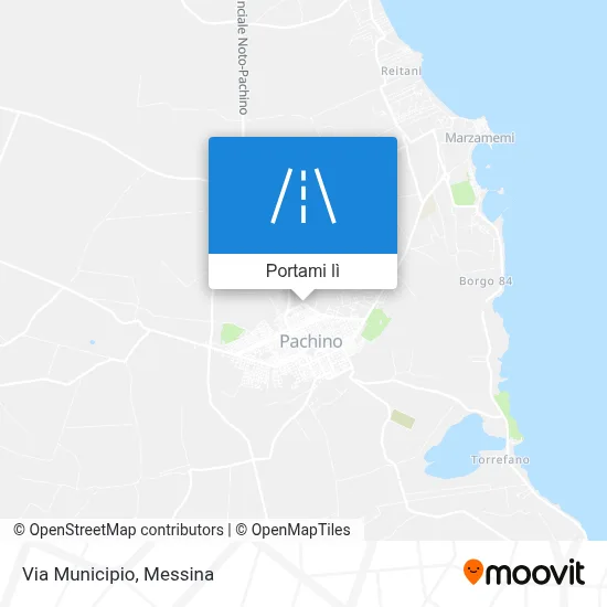 Mappa Via Municipio