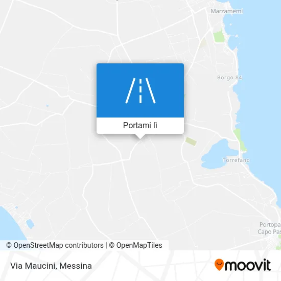 Mappa Via Maucini