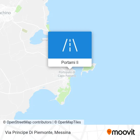 Mappa Via Principe Di Piemonte