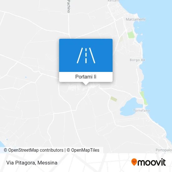 Mappa Via Pitagora
