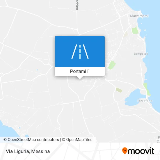 Mappa Via Liguria